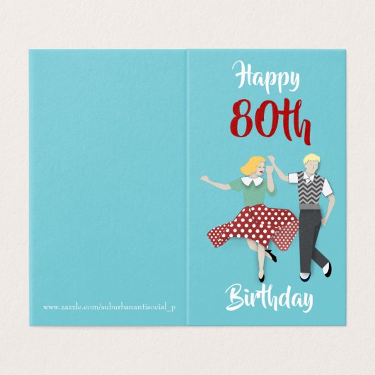 Swing Dance (Außenseite Aufgefaltet)