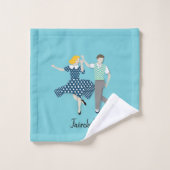 Swing Dance Badhandtuch Set (Waschlappen)