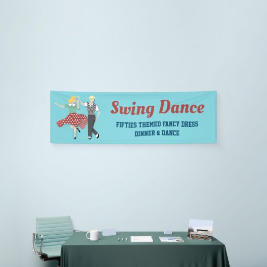 Swing Dance Banner (Messeveranstaltung)
