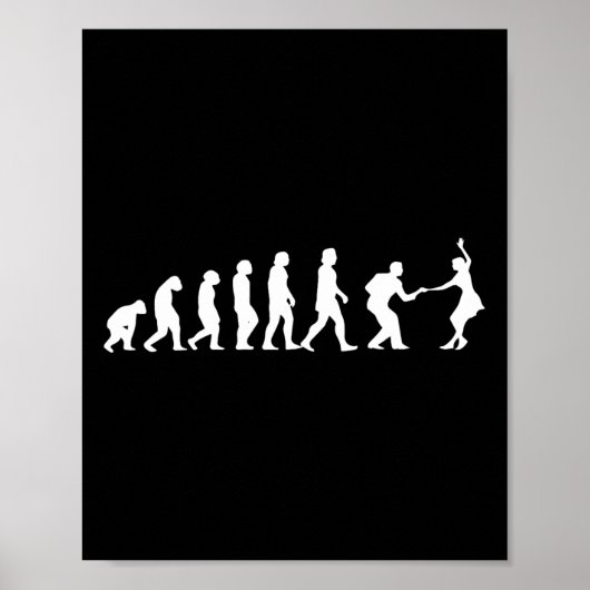 Swing Dance - Couple Dance - Lindy Hoppers - Swing Poster (Vorne)