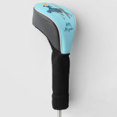 Swing Dance Couple Golf Headcover (angewinkelt)