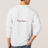 Swing Dance Couple T-Shirt (Rückseite)