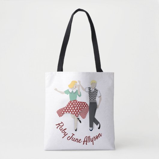 Swing Dance Couple Tasche (Vorderseite)