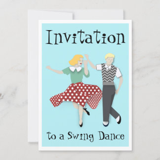 Swing Dance Einladung