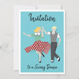 Swing Dance Einladung