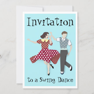 Swing Dance Einladung
