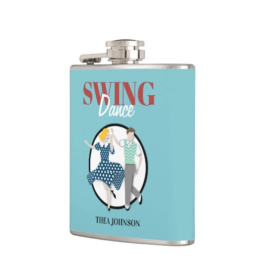 Swing Dance Flachmann (Links)