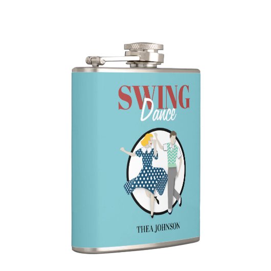 Swing Dance Flachmann (Rechts)