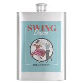 Swing Dance Flachmann (Vorderseite)