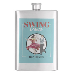 Swing Dance Flachmann