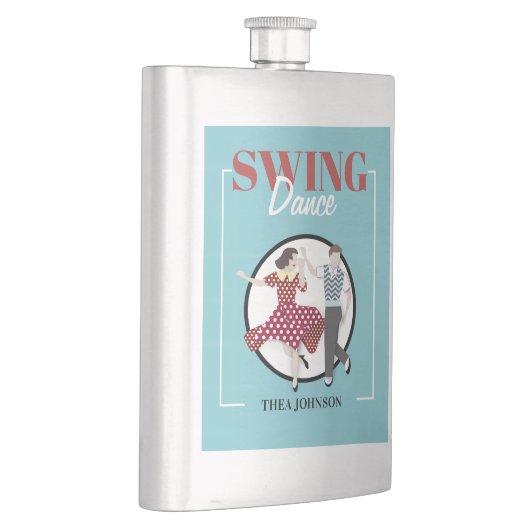 Swing Dance Flachmann (Rechts)