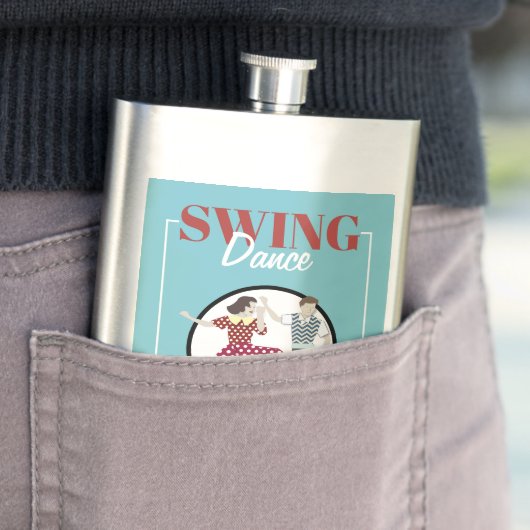 Swing Dance Flachmann (Beispiel)