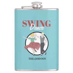 Swing Dance Flachmann