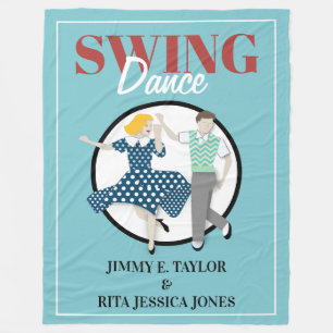 Swing Dance Fleecedecke