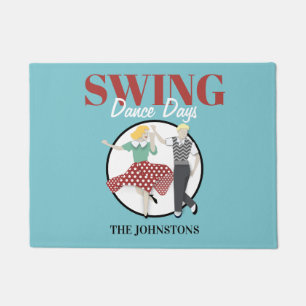 Swing Dance Fußmatte