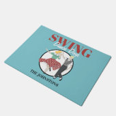 Swing Dance Fußmatte (Schrägansicht)