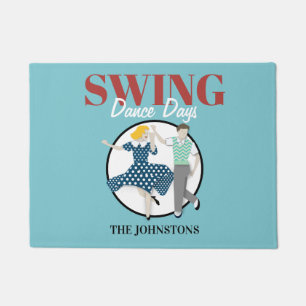 Swing Dance Fußmatte