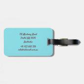 Swing Dance Gepäckanhänger (Rückseite horizontal)