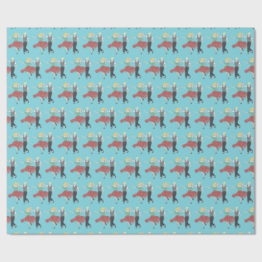 Swing Dance Geschenkpapier (Flach)