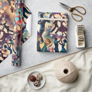 Swing Dance Geschenkpapier