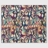 Swing Dance Geschenkpapier (Flach)