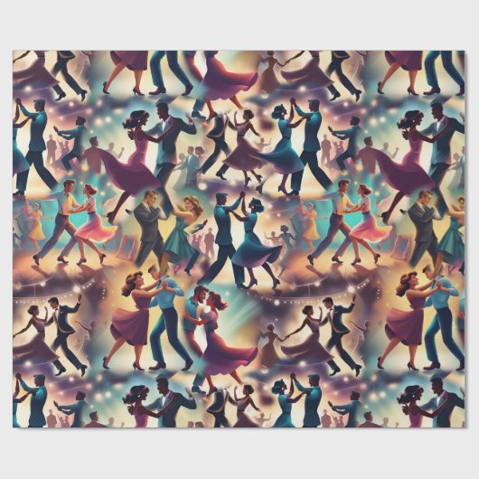 Swing Dance Geschenkpapier (Flach)