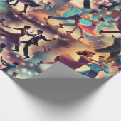 Swing Dance Geschenkpapier (Ecke)
