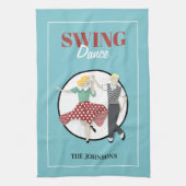 Swing Dance Geschirrtuch (Vertikal)