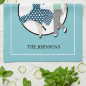 Swing Dance Geschirrtuch (Gefaltet)