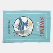 Swing Dance Geschirrtuch (Horizontal)