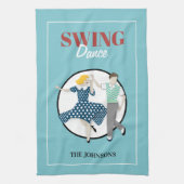Swing Dance Geschirrtuch (Vertikal)