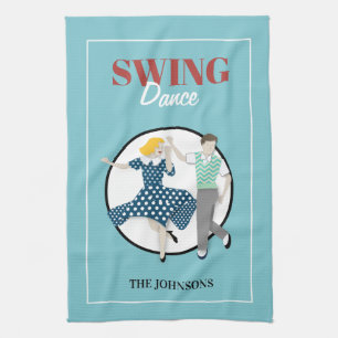 Swing Dance Geschirrtuch
