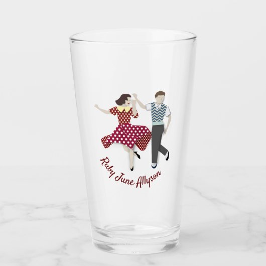 Swing Dance Glas (Vorderseite)