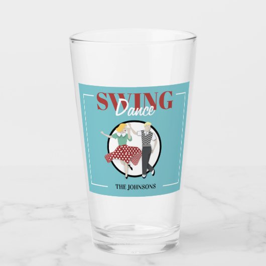 Swing Dance Glas (Vorderseite)