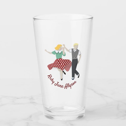 Swing Dance Glas (Vorderseite)