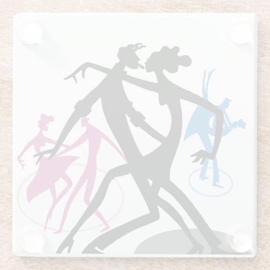 Swing Dance Glasuntersetzer (Rückseite)