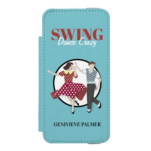 Swing Dance Incipio iPhone Geldbeutel-Hülle (Folio Vorderseite)