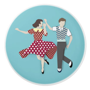 Swing Dance Keramikknauf