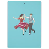 Swing Dance Klemmbrett (Rückseite)