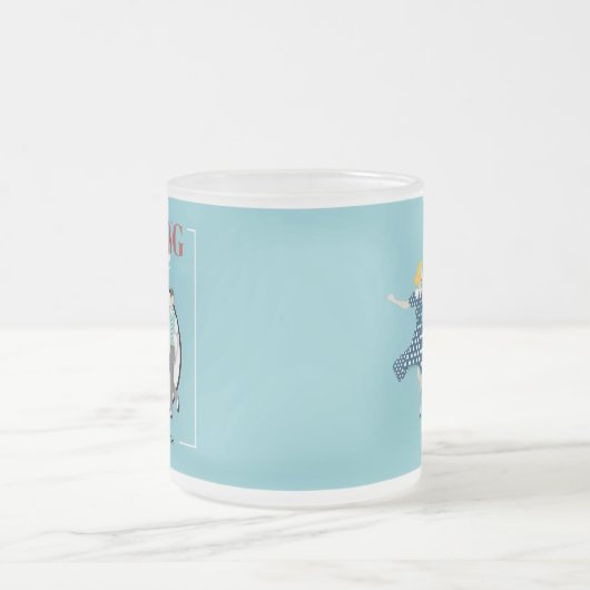 Swing Dance Mattglastasse (Mittel)