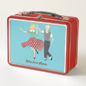 Swing Dance Metall Brotdose (Vorderseite)