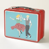 Swing Dance Metall Brotdose (Rückseite)