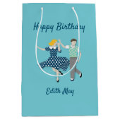 Swing Dance Mittlere Geschenktüte (Vorderseite)