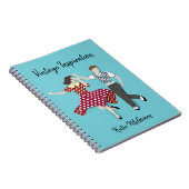 Swing Dance Notizblock (Rechte Seite)