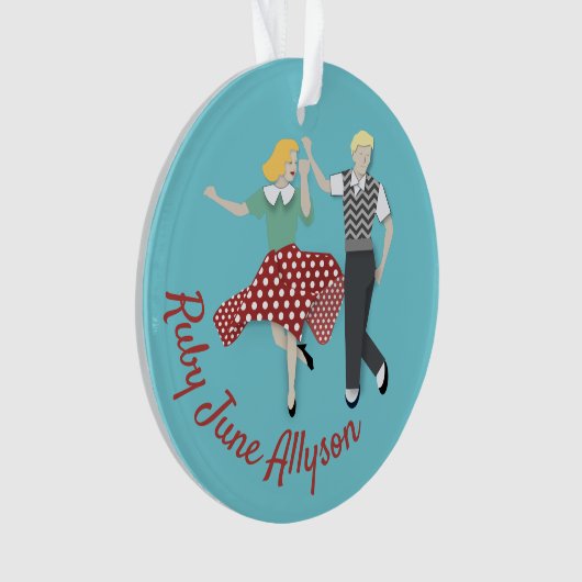 Swing Dance Ornament (Vorderseite)