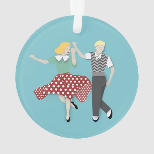 Swing Dance Ornament (Rückseite)