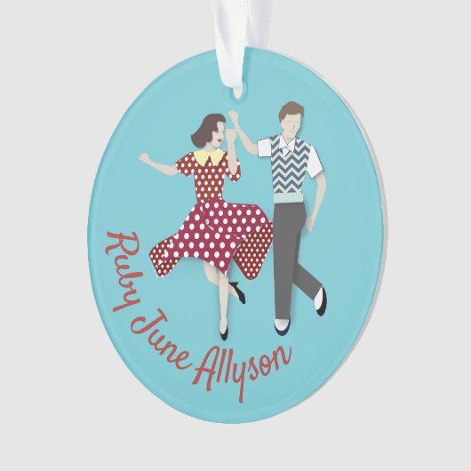 Swing Dance Ornament (Vorderseite)