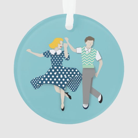Swing Dance Ornament (Rückseite)
