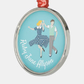 Swing Dance Ornament Aus Metall (Links)