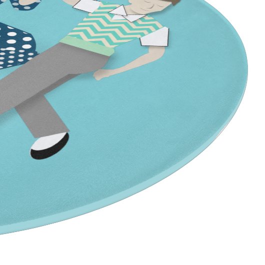 Swing Dance Schneidebrett (Ecke)